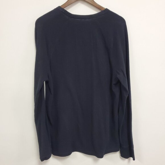 Urban Pipeline Men Long Sleeve Waffle Knit Thermal Shirt Size XXL Blue Baselayer - Picture 3 of 8